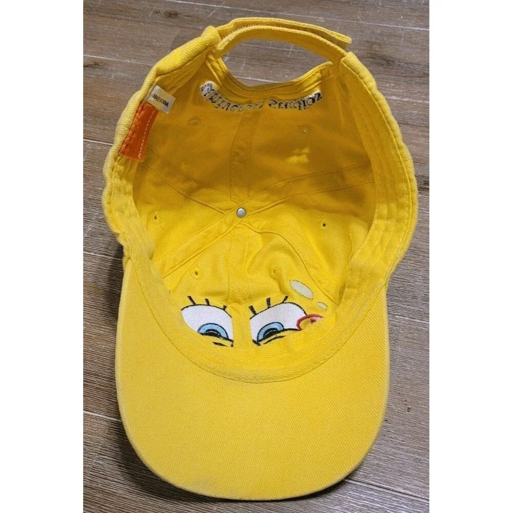RETRO 2011 Spongebob Squarepants Universal Studios Funny Face KIDS Hat Cap